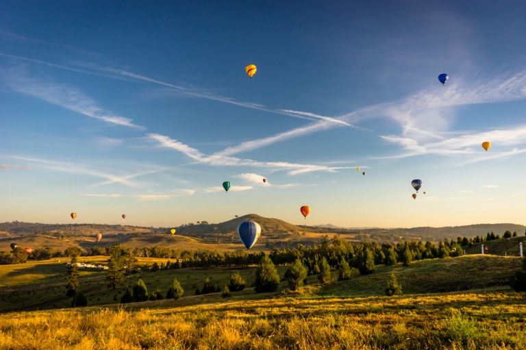 Hot air balloons, Canberra, Australian Capital Territory
