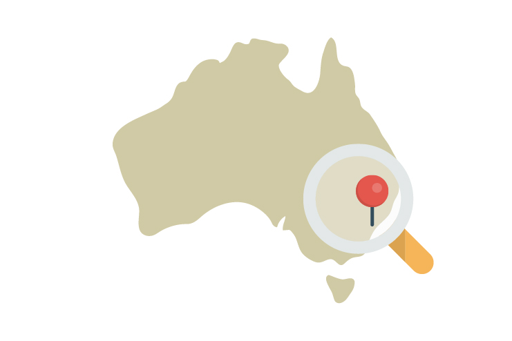 Map of Australia icon © Tourism Australia Map of Australia icon © Tourism Australia